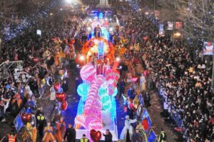 La Cabalgata De Los Reyes Magos En Madrid