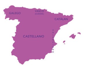 Mapa De Línguas Na Espanha
