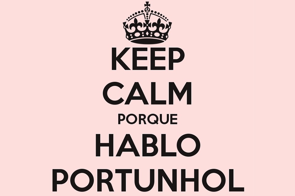 Keep Calm Hablo Portunhol